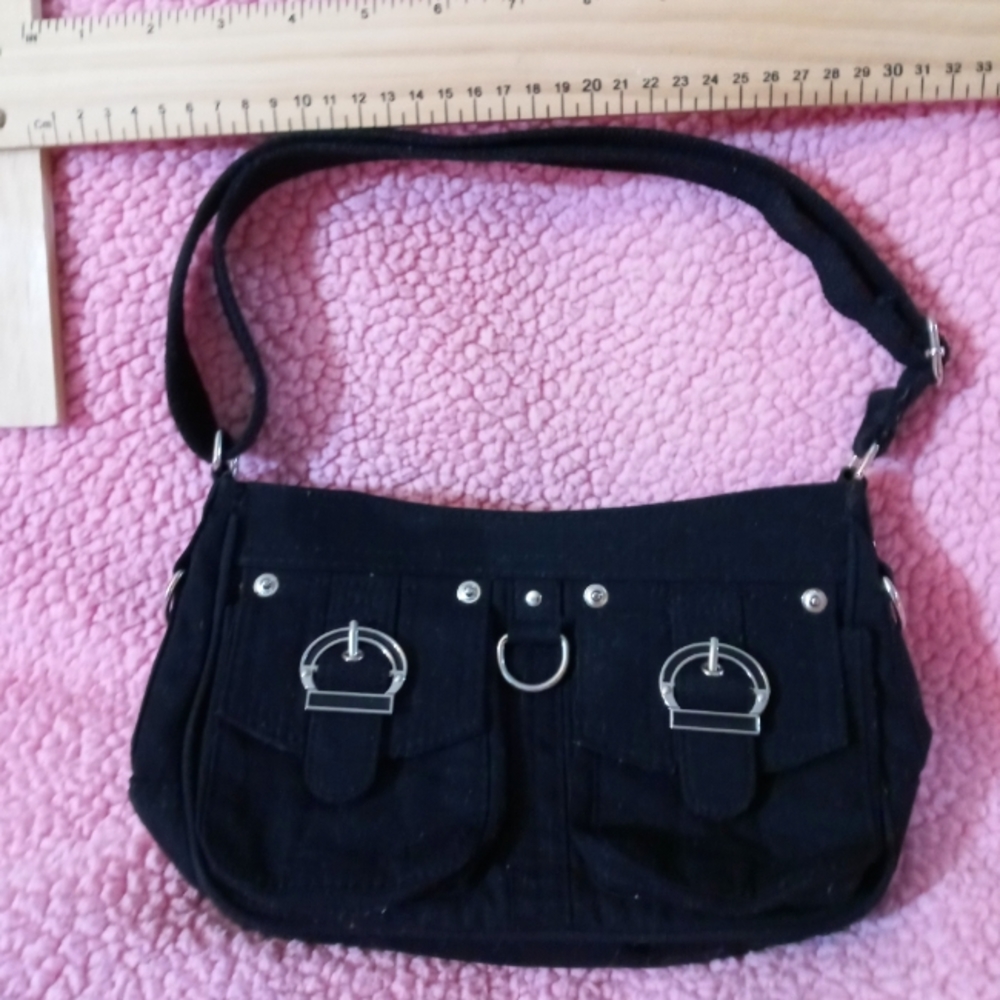 Black handbag
